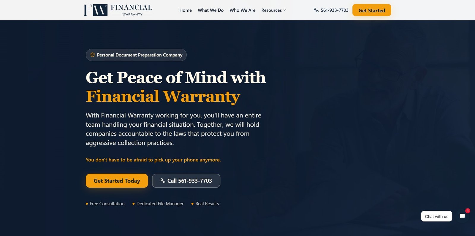 Financial Warranty