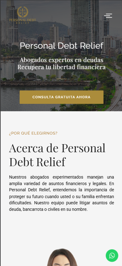 Personal Debt Relief Mobile